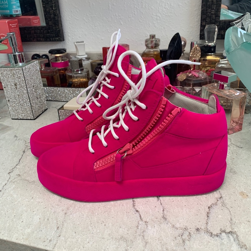 Giuseppe unfinished sneakers